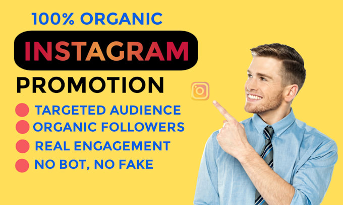 Gig Preview - Do super fast instagram organic marketing and promotion