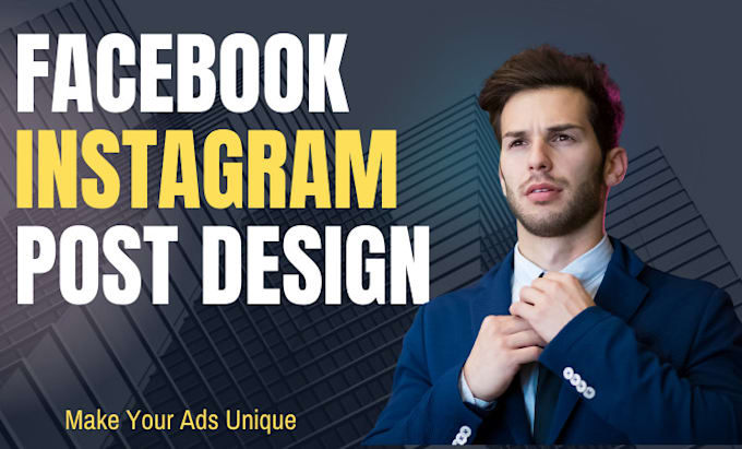 Gig Preview - Do professional facebook and instagram post design engaging social media posts