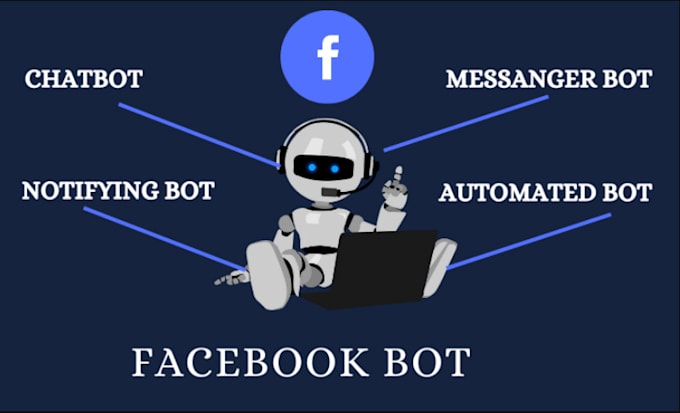 Gig Preview - Build facebook bot,chatbot,notifying bot ,messenger bot,automated bot auto reply