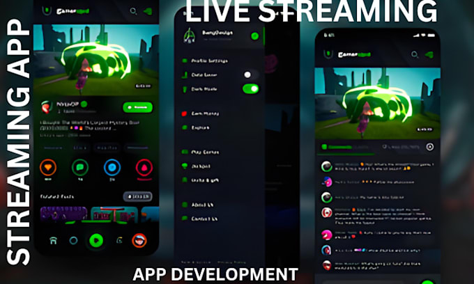 Gig Preview - Develop live streaming app music streaming app  streaming app music app