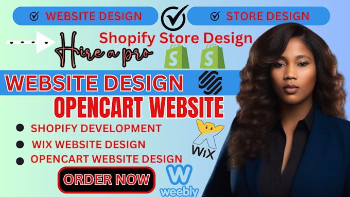 Gig Preview - Customize opencart ecommerce website shopify online store with woocommerce