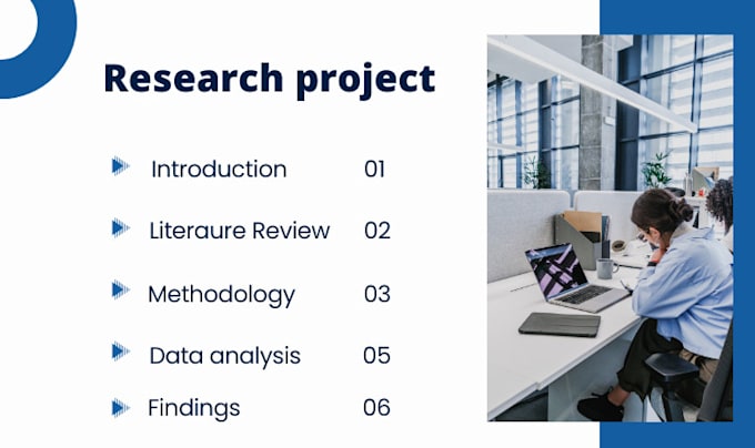 Gig Preview - Do research project, statistical data analysis, visualization and report writing