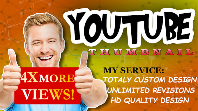 Bestseller - make a good looking attractive thumbnail for youtube