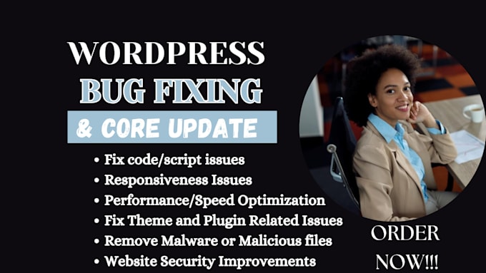 Gig Preview - Fix wordpress, woocommerce issues, bugs and errors or do customization