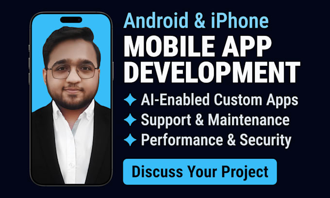 Gig Preview - Create a modern mobile app, android and iphone development