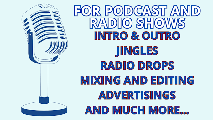 Gig Preview - Create or edit radio jingles in a professional style