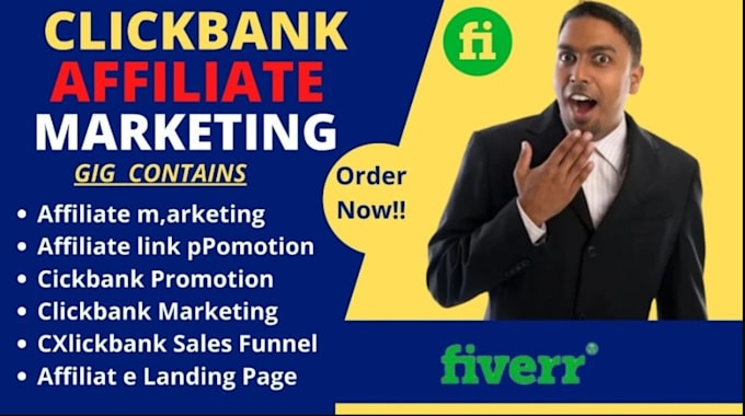 Gig Preview - Promote affiliate link, clickbank affiliate link promotion