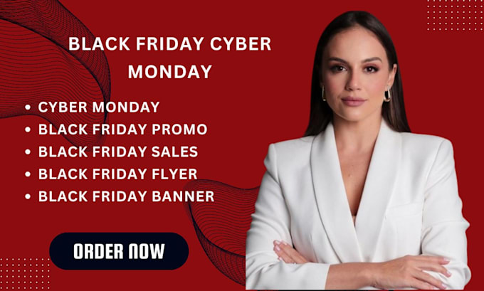 Bestseller - create flyers for cyber monday christmas and black friday promo