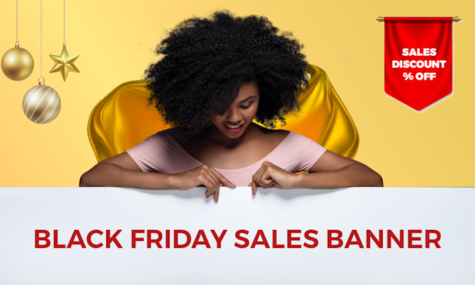 Gig Preview - Design professional black friday banner, flyer