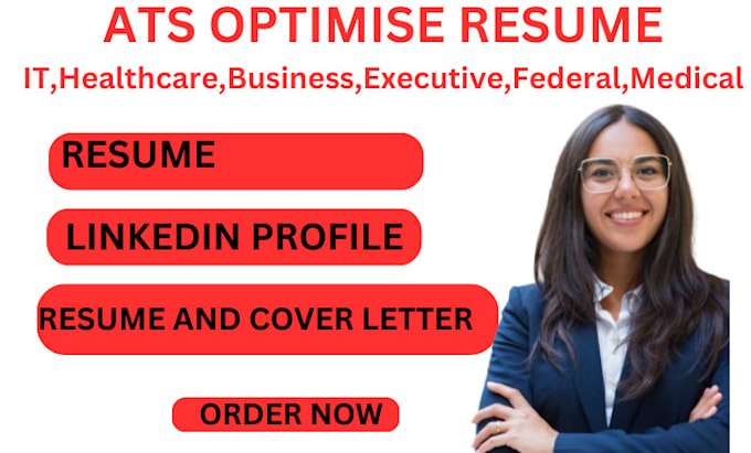 Gig Preview - Do tech, healthcare,  medical, federal, executive resume