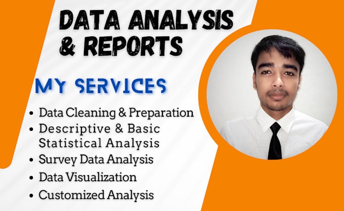 Gig Preview - Do data analysis and  reports with excel, python and visualization