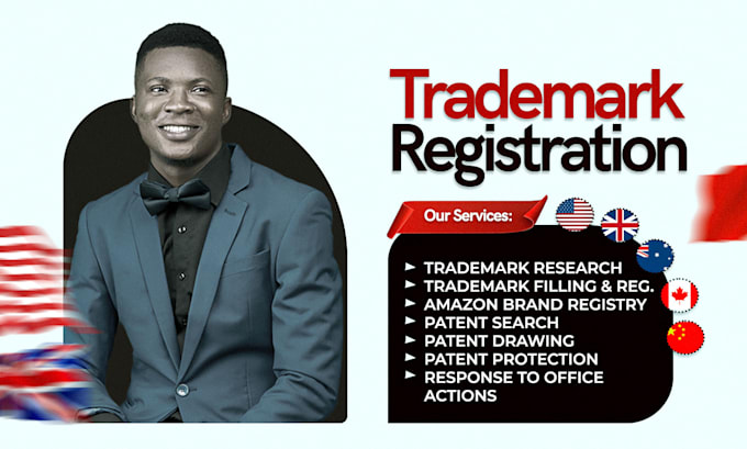 Gig Preview - Help you with trademark registration and amazon brand registry in US UK canada