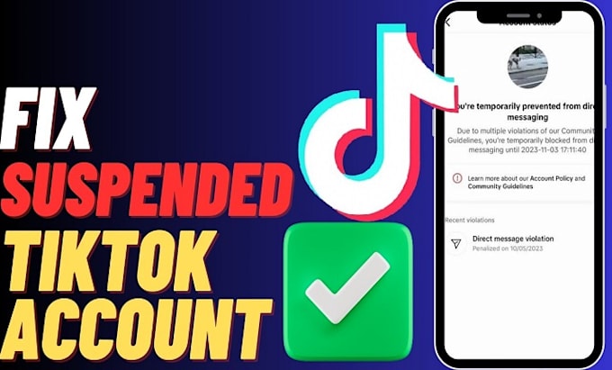 Gig Preview - Write an appeal for tiktok shop suspension to activate your suspended account