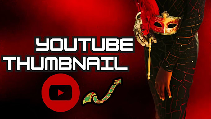 Gig Preview - Design a mind blowing youtube thumbnail for you