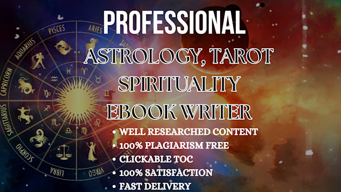 Bestseller - ghostwrite 30,000 words on astrology, tarot, spirituality ebook