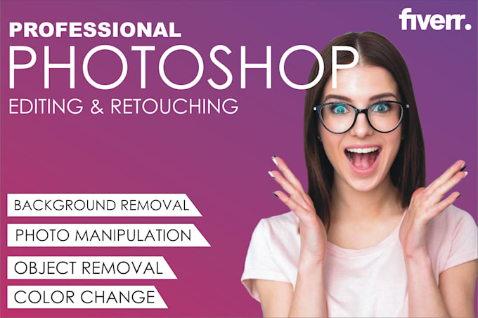 Gig Preview - Do adobe photoshop and image editing retouching