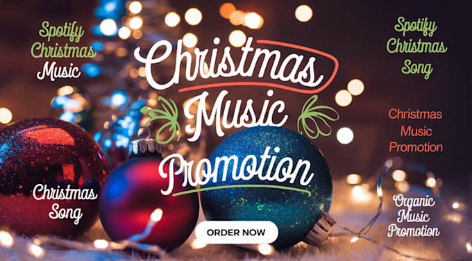 Gig Preview - Do organic youtube music video promotion, christmas music promotion