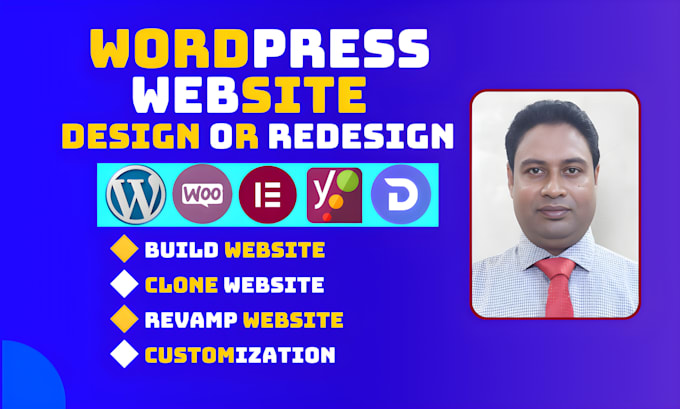 Bestseller - build, design, redesign, revamp wordpress website development