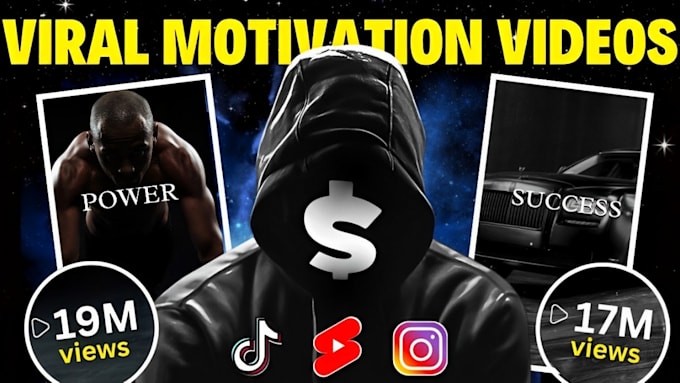 Gig Preview - Create motivational videos for youtube channel