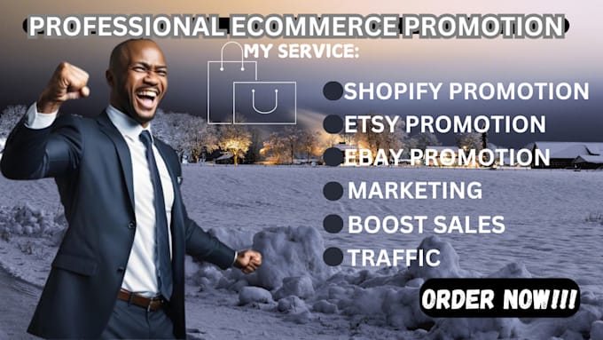 Gig Preview - Do ecommerce marketing, boost shopify store sales, increase shopify traffic