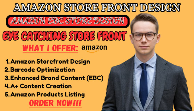 Gig Preview - Develop amazon brand store amazon storefront and amazon expert fba store setup