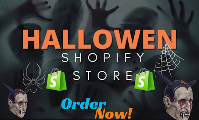 Gig Preview - Make shopify marketing, halloween promotion to boost sales