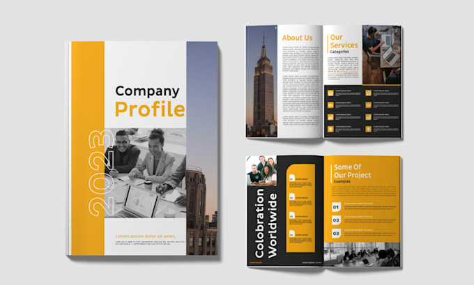 Bestseller - design corporate brochures and company profiles