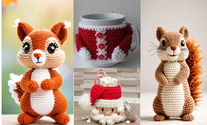 Gig Preview - Do amigurumi crotchet pattern and christmas crotchet pattern for you