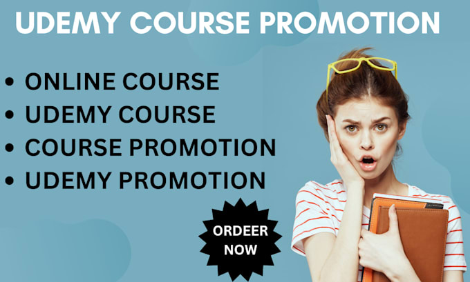 Gig Preview - Do udemy course promotion online course marketing udemy promotion