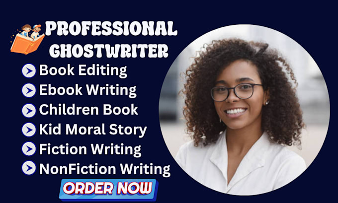 Gig Preview - Children story book writer ebook ghostwriter nonfiction ebook ebook format