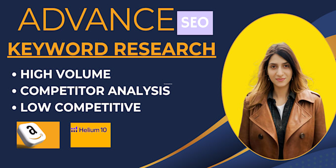 Gig Preview - Create a amazon keyword research for PPC and SEO listing