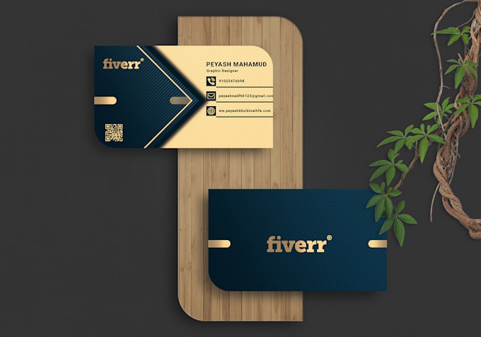 Gig Preview - Do creative and modern business card design for your company