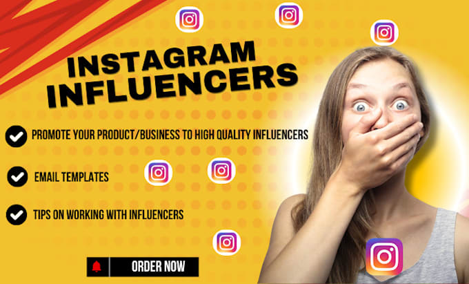 Gig Preview - Find best micro instagram influencers for your business