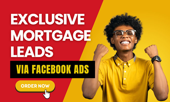 Gig Preview - Generate exclusive mortgage leads mortgage landing page mortgage website