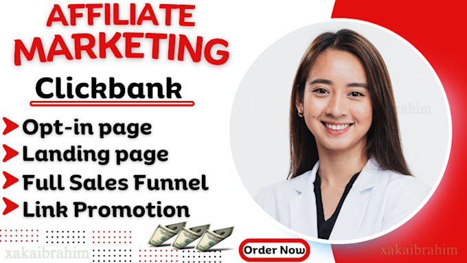 Gig Preview - Do clickbank affiliate link promotion, affiliate marketing, clickbank promotion