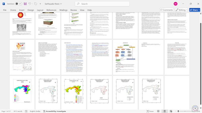 Gig Preview - Report write a remote sensing research project