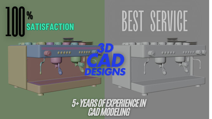 Gig Preview - 3d cad model, 3d product design and rendering