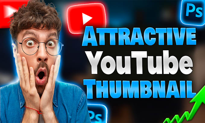 Gig Preview - Design awesome youtube thumbnail