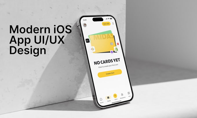 Gig Preview - Create ios app ui ux design