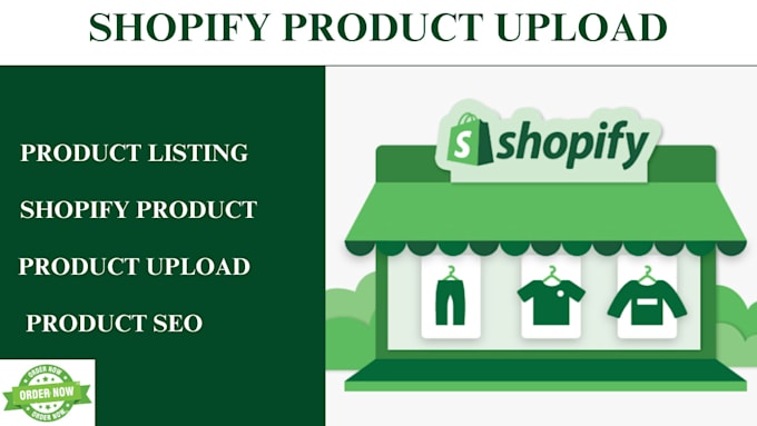 Gig Preview - Do professional product listing and shopify product upload