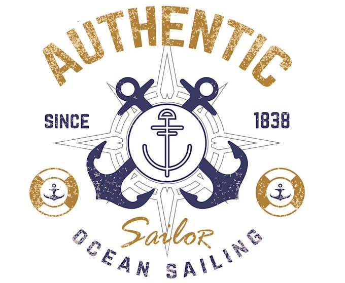 Bestseller - design high quality nautical logo for your business with 24 hours