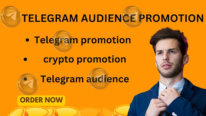 Gig Preview - Do organic telegram audience development