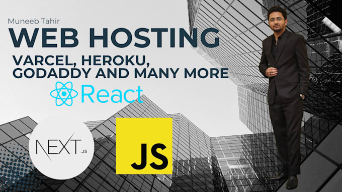 Gig Preview - Deploy react and next js website on netlify varcel  heroku