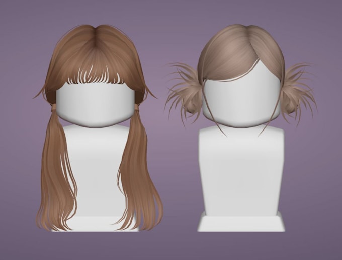 Gig Preview - Do roblox ugc hair, roblox accessories, roblox hair, 3d model