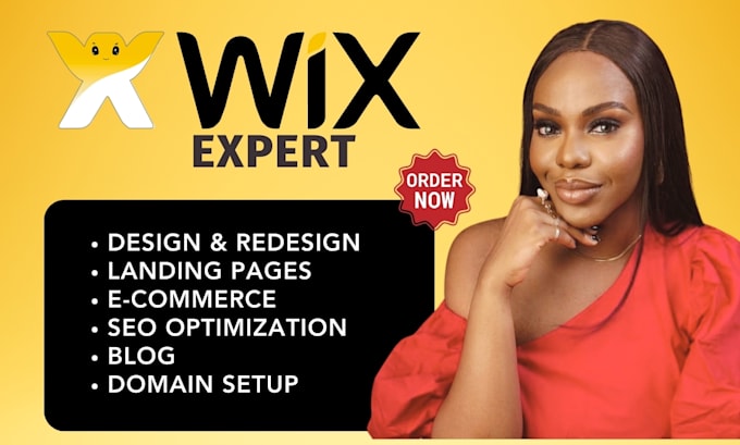 Gig Preview - Build wix website redesign wix website design wix website redesign wix design