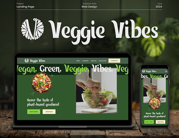 Gig Preview - Create premium food restaurant website for you