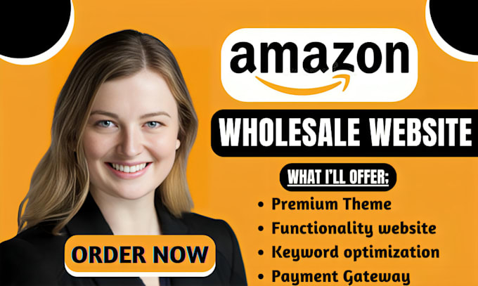 Gig Preview - Create amazon fba wholesale website for brand approval, amazon brand approval