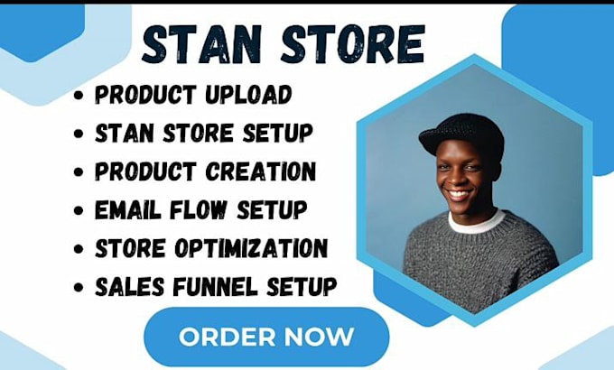 Gig Preview - Setup stan store seo stan store stan store marketing