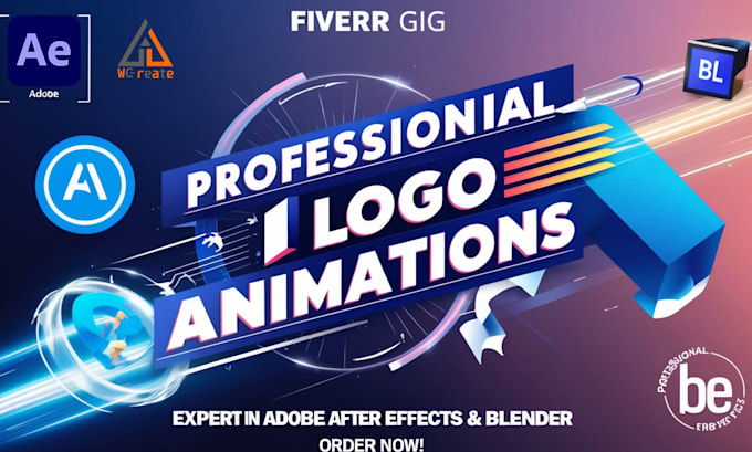 Gig Preview - Do professional customizable logo animation in 24 hours