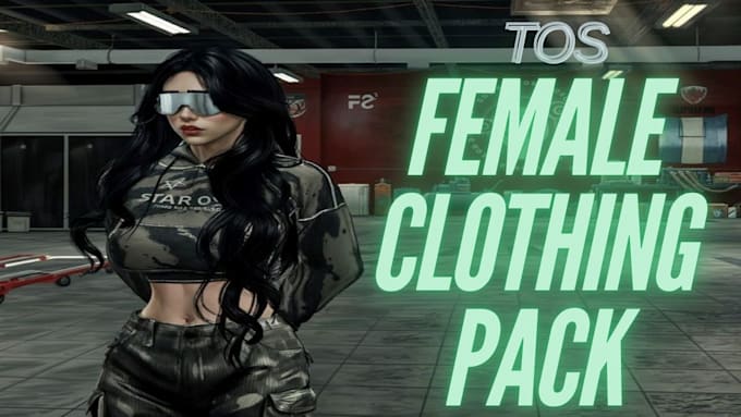 Bestseller - create fivem female clothing pack for you, ped pack, emote pack